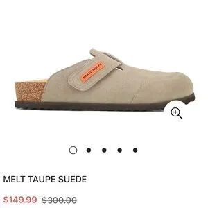大特価【NAKED WOLFE】ALASKA TAUPE スエード Alaska Taupe Suede